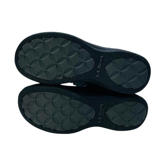 L.L. Bean Women's Black Faux Fur Winter Boots Size 7.5 - Picture 5 of 6